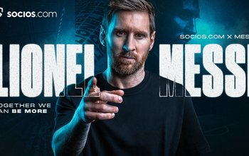 Lionel Messi trở thành đại sứ thương hiệu toàn cầu cho Socios.com