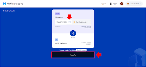 Cách chuyển Token từ Ethereum Mainnet tới Polygon (Matic Network)7