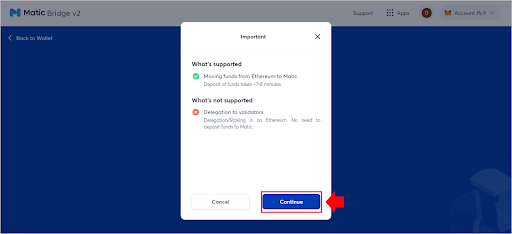 Cách chuyển Token từ Ethereum Mainnet tới Polygon (Matic Network)8