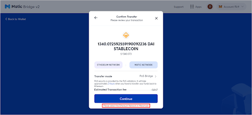 Cách chuyển Token từ Ethereum Mainnet tới Polygon (Matic Network)11