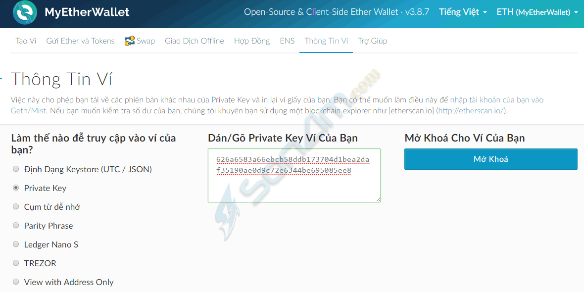 Cách tạo ví Ethereum trên MyEtherWallet - 5